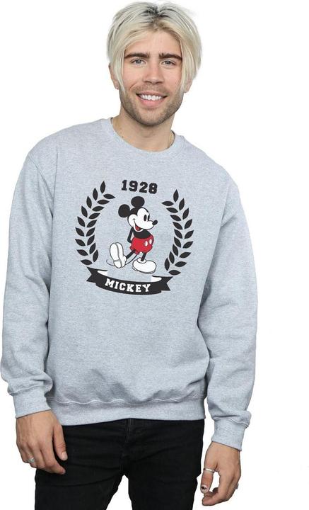 Actual product image Disney Mens Mickey Mouse Laurel Sweatshirt (S)