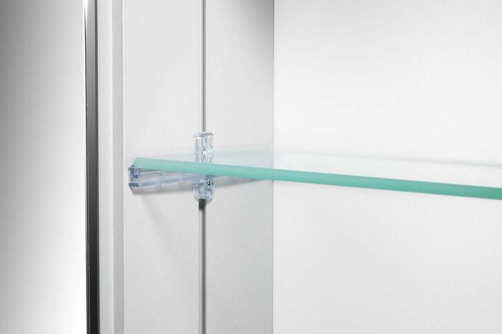 Produktbild Schneider EASY Line Comfort Spiegelschrank, 2 Doppelspiegeltüren, 100x70x12cm, 177.100. (99.50 x 12 x 70 cm)