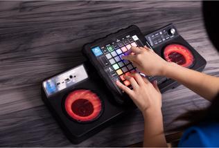 Actual product image Idance DJ Mixer Set Remix DJ2 Licht + Ton