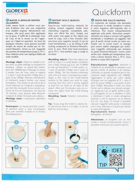 Produktbild Glorex Abformmasse Quickform