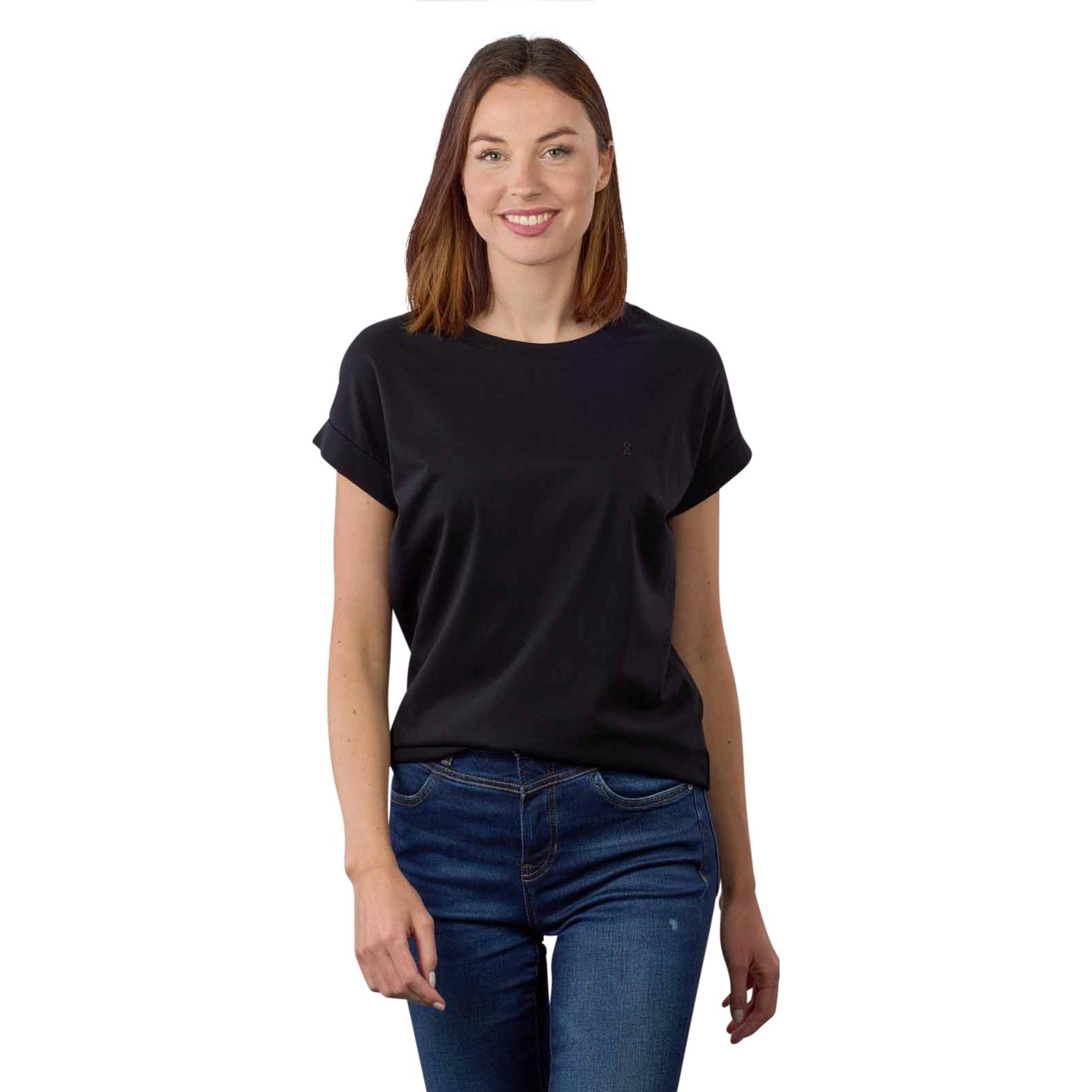 Thumbnail - Armedangels, Damen, Shirt, Idaa T-Shirt black, Schwarz, (L)