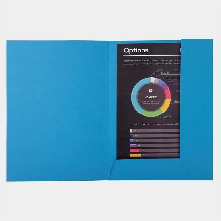 Actual product image Exacompta Collection folders - File covers (A4, 50 x)