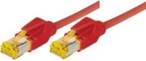 Immagine prodotto Tecline Cavo patch S/FTP, PiMF, Cat 6a, rosso, 5,0 m Per 10 Gigabit/s, senza alogeni, con cavo Leoni e (SFTP, CAT6a, 5 m)