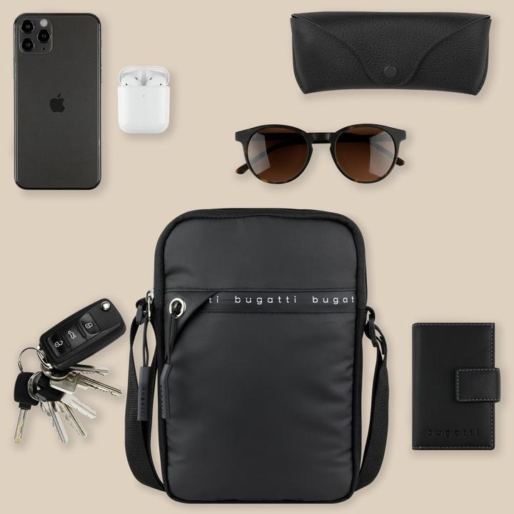 Image du produit Bugatti Blanc DeLight, petit sac à bandoulière, noir