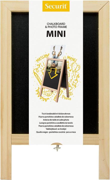 Securit Minikreidetafel (Blackboard, 15 x 24 cm)