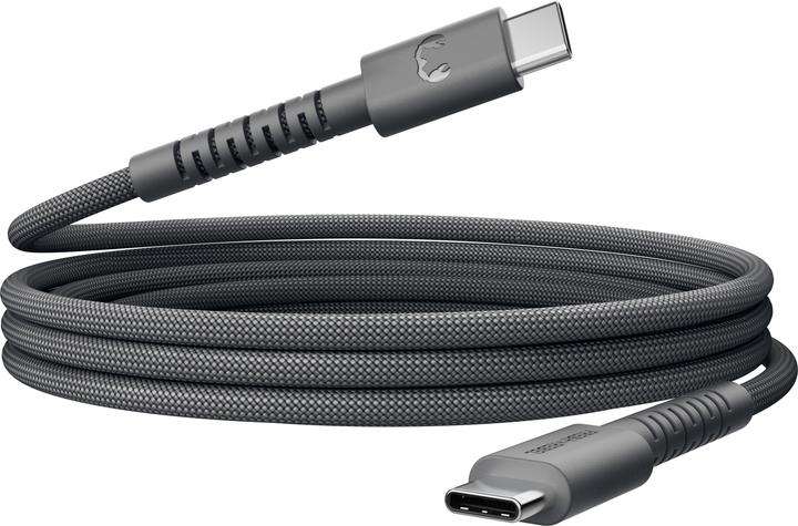 Image du produit Fresh'N Rebel Fresh 'n Rebel USB-C to USB-C Storm Grey (2 m, 100 W)