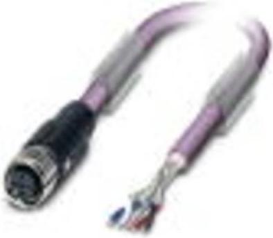 Actual product image Phoenix 1518245. cable length: 15 m, connector: M12, product color: violet