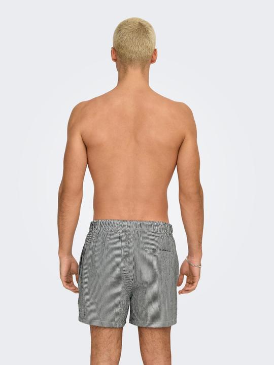 Actual product image Only & Sons Onsted Stripe Seersucker Swim Noos (S)