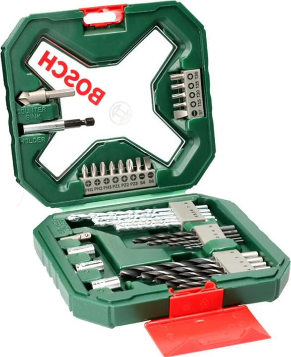 Produktbild Bosch Zubehör X-Line Classic Bohrer- und Schrauber-Set, 34-teilig (2 mm, 3 mm, 4 mm, 5 mm, 5.5 mm, 6 mm, 7 mm, 8 mm)