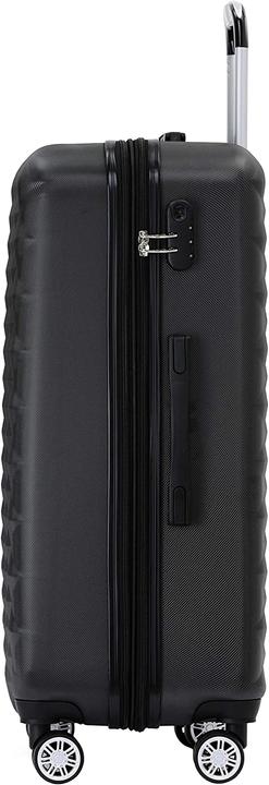 Actual product image Beibye Travel Suitcase Set, Black (115 l)