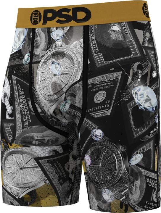 Produktbild PSD Boxershorts SILVER BANDS Unterhosen (M, Einzelpack)