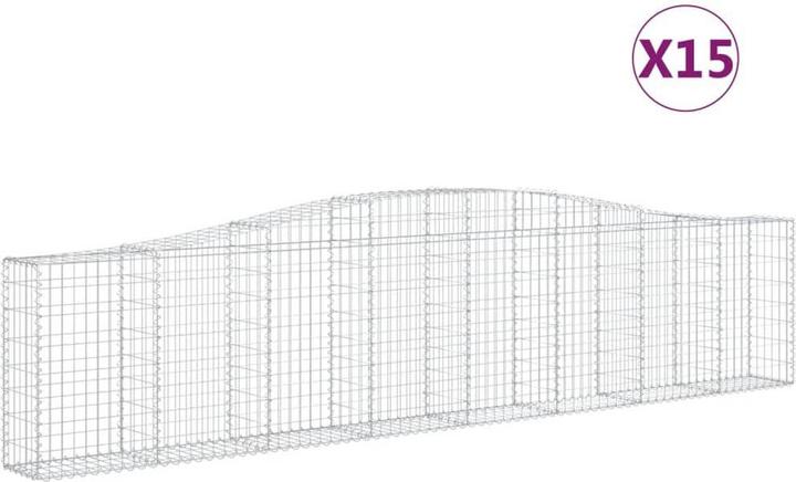 Produktbild vidaXL Gabionenkorb