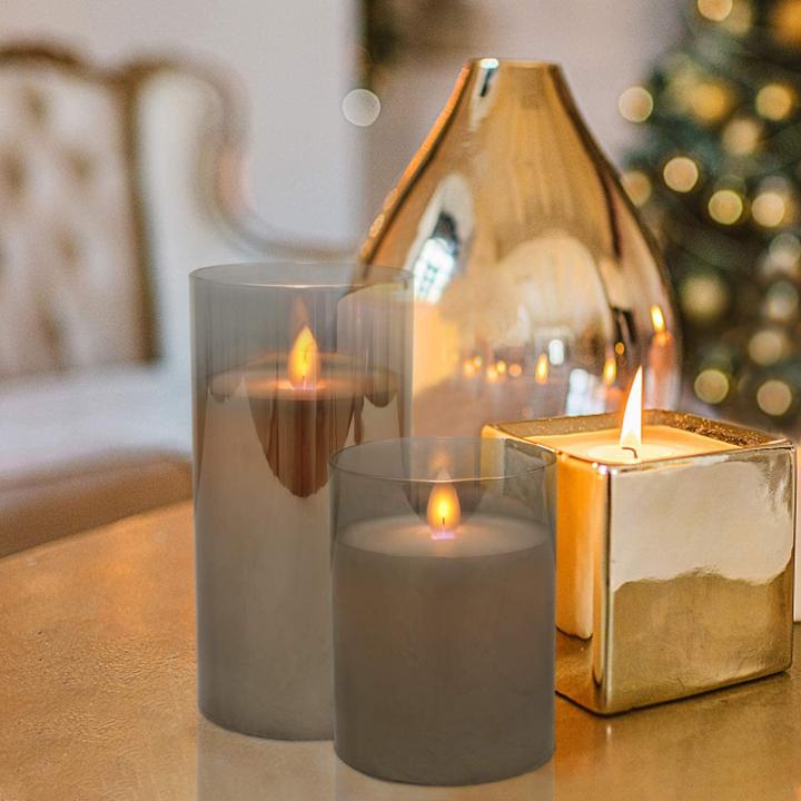 12 Candele LED Senza Fiamma, Candele Elettroniche A LED Con Telecomando Adatte Per Decorazioni Natalizie In Soggiorno E Alle Feste 99082260