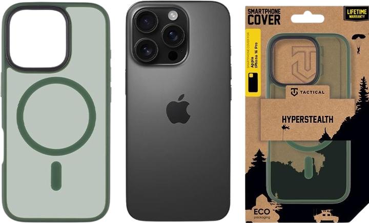 Immagine prodotto Tactical Cover tattica MagForce Hyperstealth per iPhone 16 Pro verde foresta (Apple iPhone 16 Pro)