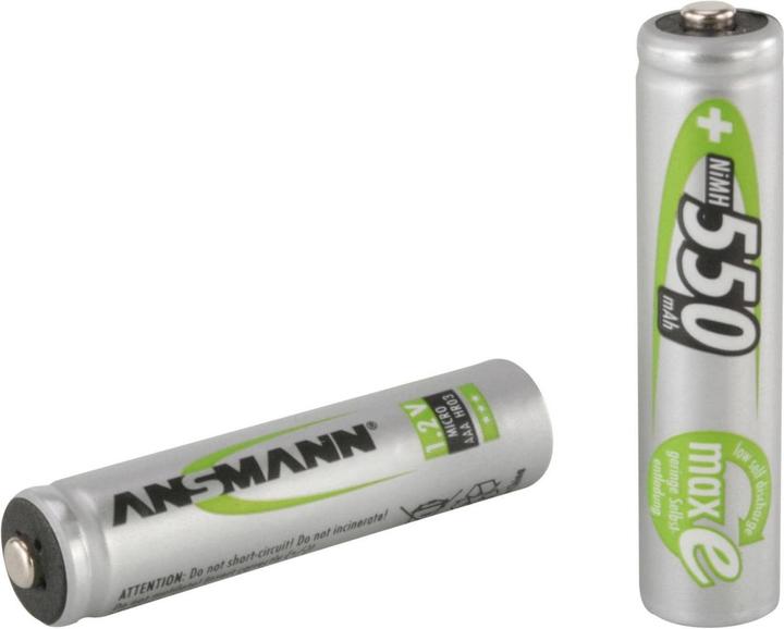 Produktbild Ansmann HR03 Micro 550 mAh (4 Stk., AAA, 550 mAh)