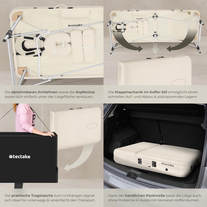 Produktbild tectake Massageliege
