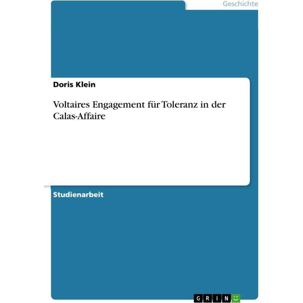 Voltaires Engagement für Toleranz in der Calas-Affaire, Sachbücher