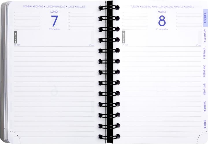 Actual product image Exacompta Agenda Forum Black & Colour
