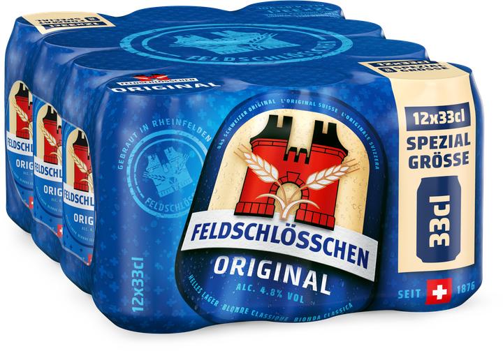 Image du produit Feldschlösschen Original (12 x 33 cl)