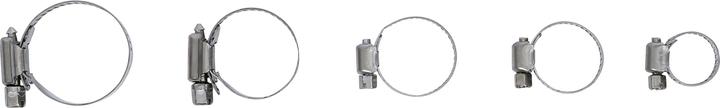Actual product image BGS Schlauchklemmen-Sortiment rostfrei Ø 16 - 38 mm 26-tlg. (Hose clamp, 38 mm)