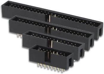 Image du produit Velleman CONNECTEUR HE 2.54mm DROIT - 40 BROCHES