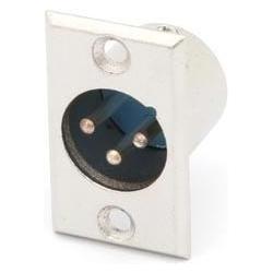Velleman Xlr-Einbaustecker - 3-Polig - Vernickelt - Printmontage (XLR), Audio Kabel
