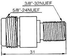 Produktbild Velleman F-BUCHSE / PAL-BUCHSE
