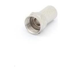 Toolland F-STECKER, TWIST-ON RG6/U, Elektronikkabel + Stecker