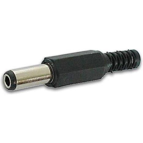 Perel DC-STECKER 2.1 x 5.5 x 14mm - PLASTIK, Elektronikkabel + Stecker