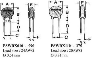 Produktbild SELBSTRÜCKSTELLENDE SICHERUNG 0.4-0.8A / 60Vdc (40 A)