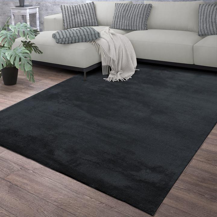Produktbild TT Home Wohnzimmer Kurzflor Einfarbig Modernes Design Waschbar (100 x 60 cm)