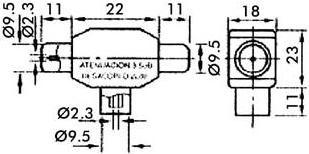 Image du produit Velleman Repartiteur Coaxial TV