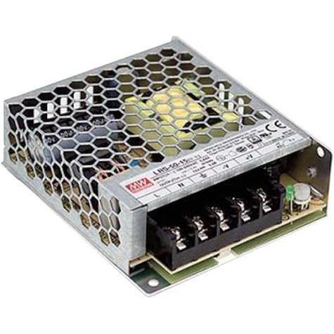 MeanWell, Spannungswandler, SCHALTNETZTEIL - 1 AUSGANG - 50 W - 12 V - CLOSED FRAME (GESCHLOSSENE BAUFORM) - NUR FÜR DEN...