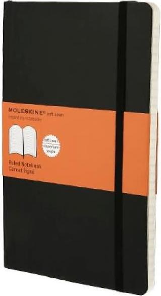 Actual product image Moleskine Classic Soft Large (A5, Lined, Soft cover)