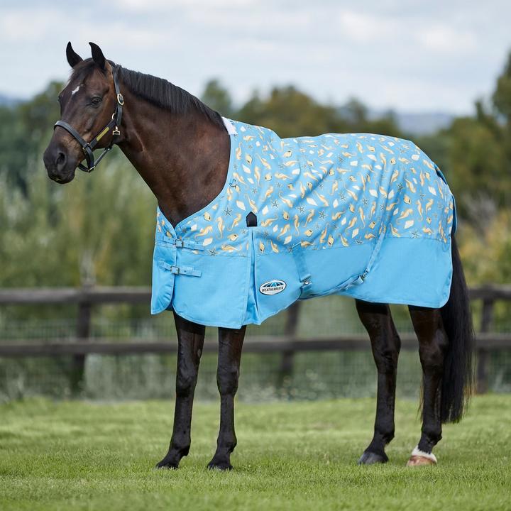 Actual product image Weatherbeeta Comfitec Essential Standard-Neck Seahorse Lite Horse Turnout Rug (137 cm)