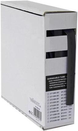 Velleman GAINE THERMORÉTRACTABLE 2:1 - 5.0mm - NOIR - 12m (1 x)
