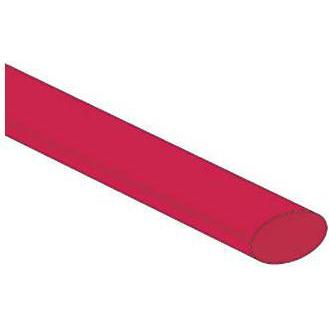 Velleman, Schrumpfschlauch, SCHRUMPFSCHLAUCH 9.5mm - ROT - 25 ST. (25 x)