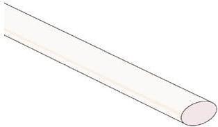 Produktbild Velleman SCHRUMPFSCHLAUCH 6.4mm - TRANSPARENT - 50 ST. (50 x)