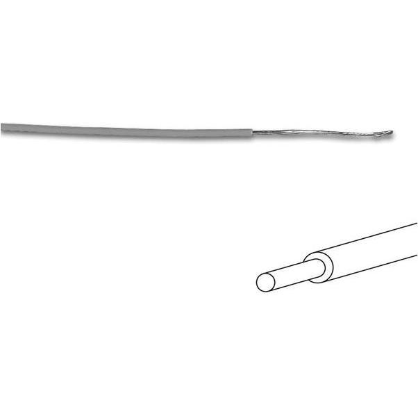 Thumbnail - Cables MONTAGEKABEL - ø 1.4 mm - 0.2 mm² - VOLLER KERN - GRAU, Elektronikkabel + Stecker, Grau