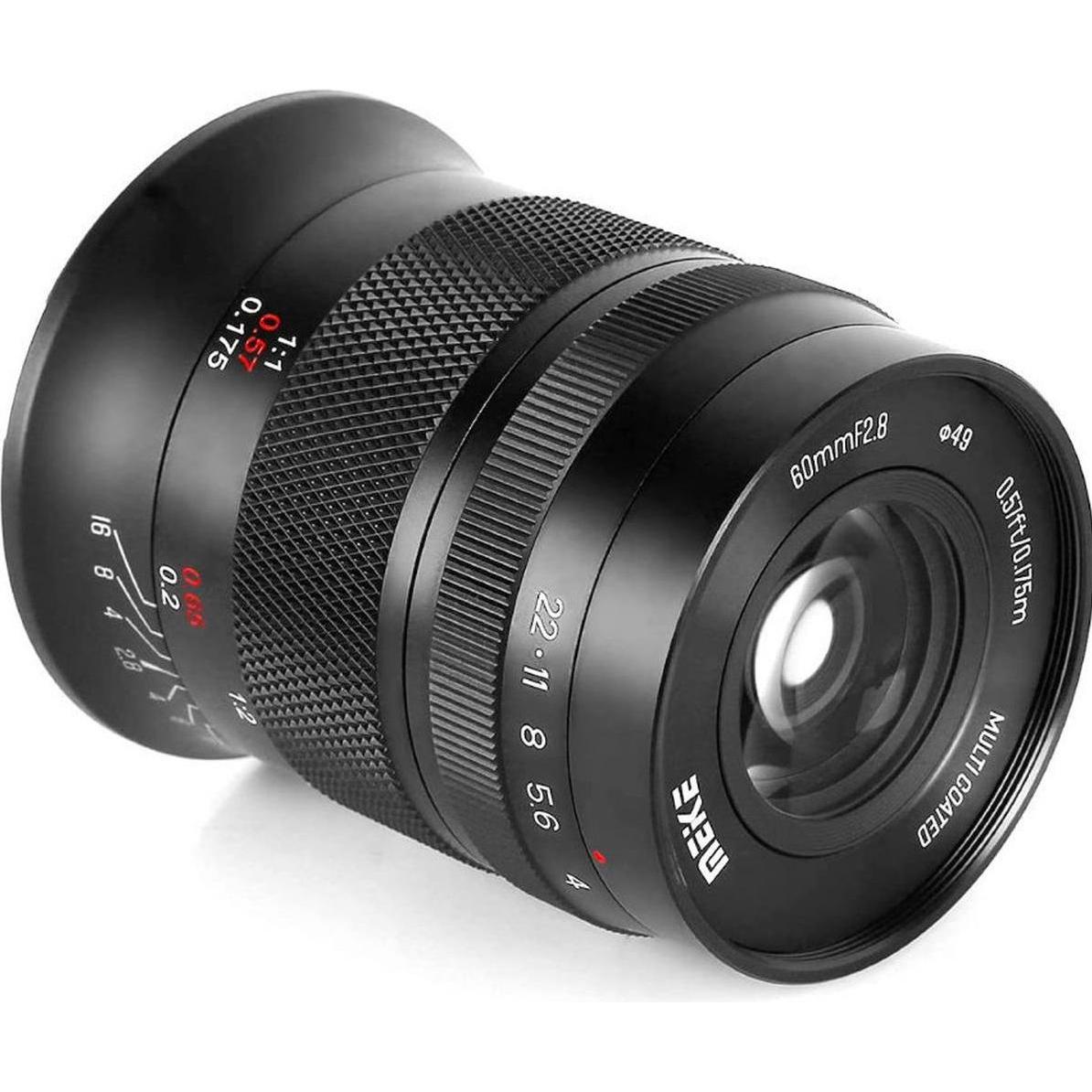 Meike MK 60 F2.8 Nikon attacco Z (Nikon Z), Obiettivo, Nero