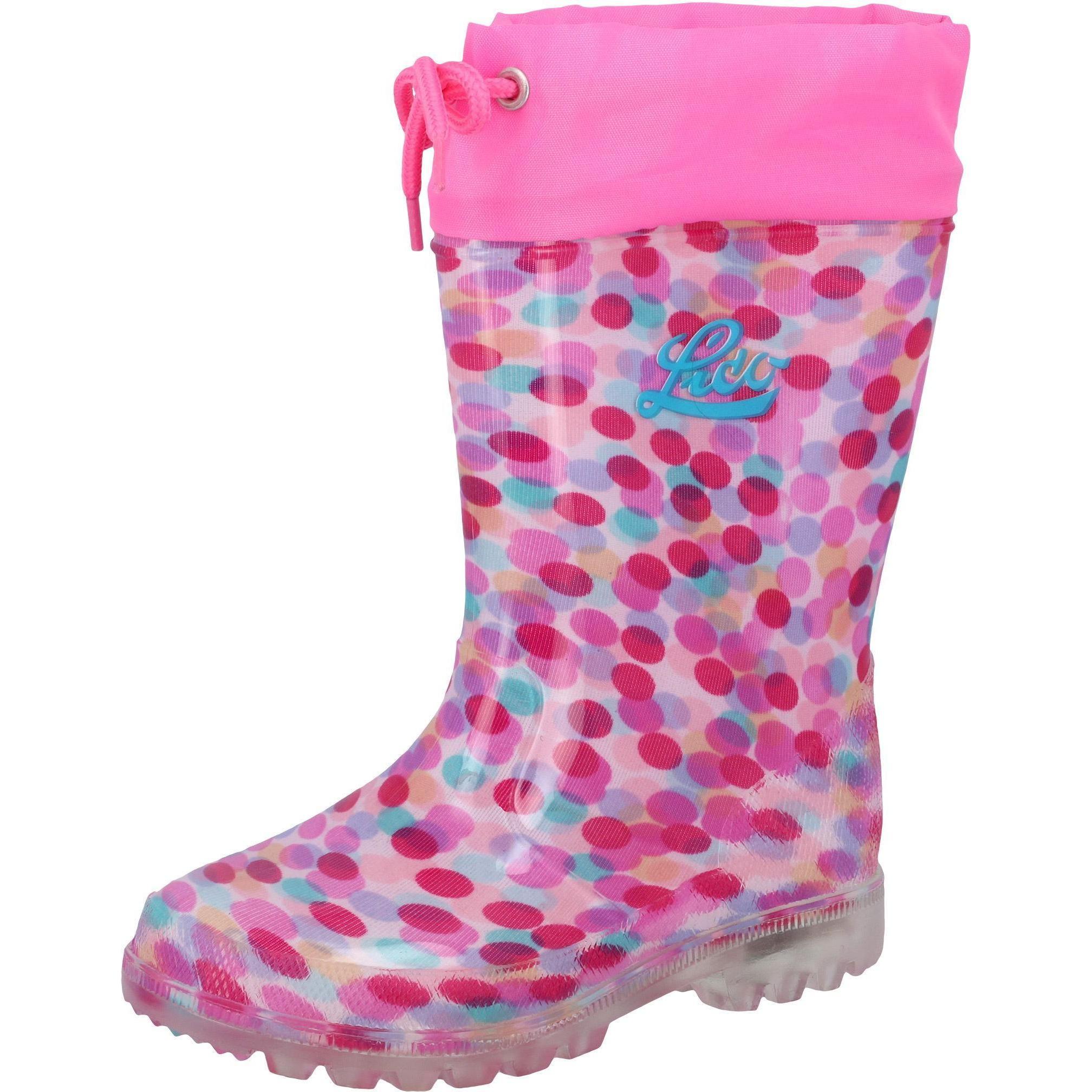 Lico, Mädchen, Gummistiefel, Power Blinky, Rosa, (31)