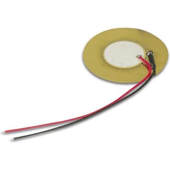 Thumbnail - Velleman Products & Buzzers PIEZOKERAMISCHER SCHALLWANDLER 30Vac 0.5-20Hz 75dB DRAHTANSCHLUSS / Ø 50mm (Kamera Konverter...