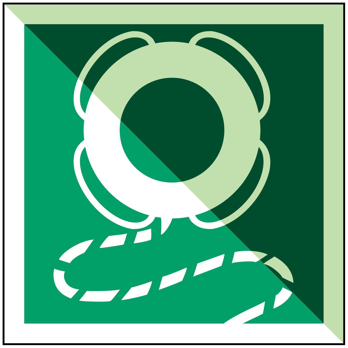 Brady IMO - Rettungsring mit Leine (195462)