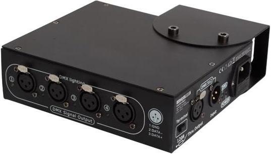 Produktbild Lighting Fixtures 4-Wege Dmx-Splitter - Kompaktes Gehäuse (2 W)