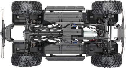 Produktbild Traxxas TRX-4 79 Ford Bronco schwarz/rot 1/10 Crawler RTR Brushed, Clipless, ohne Akku und Ladegerät (RTR Ready-to-Run)