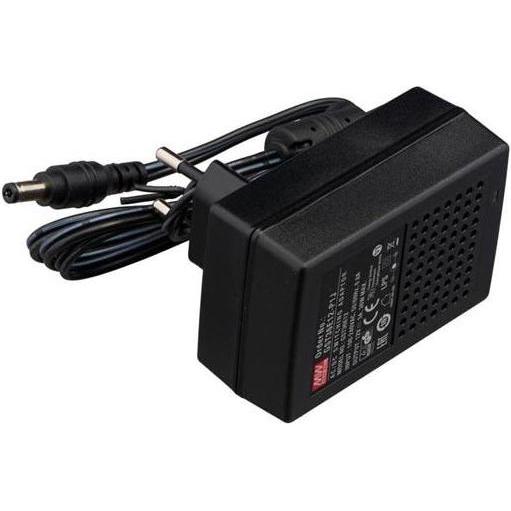 MeanWell Steckernetzteil Für Industrielle Anwendung - Einstellbar - Kompaktes Design - 1 Ausgang - 12 Vdc..., Universall...