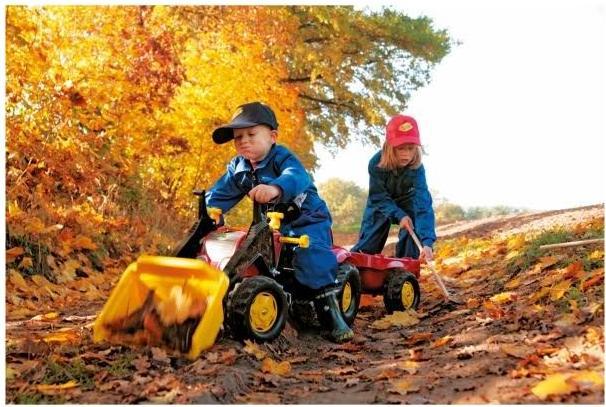 Actual product image Rolly Toys rollyKid-X with trailer+loader