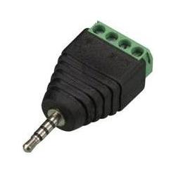 Auction DC-STECKVERBINDER 2.5 mm AUF 4-POL. SCHRAUBANSCHLUSS (5 St.), Elektronikkabel + Stecker