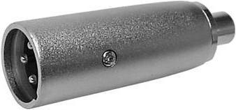 Actual product image Velleman 3p Xlr Plug To Rca Socket