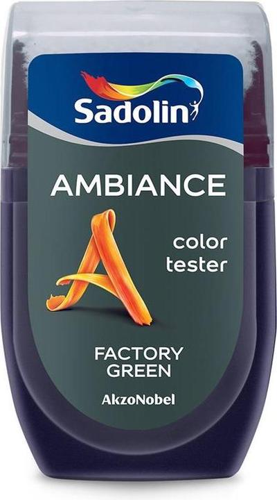 Actual product image Sadolin Tester Ambiance Factory Green 30ml (30 ml)